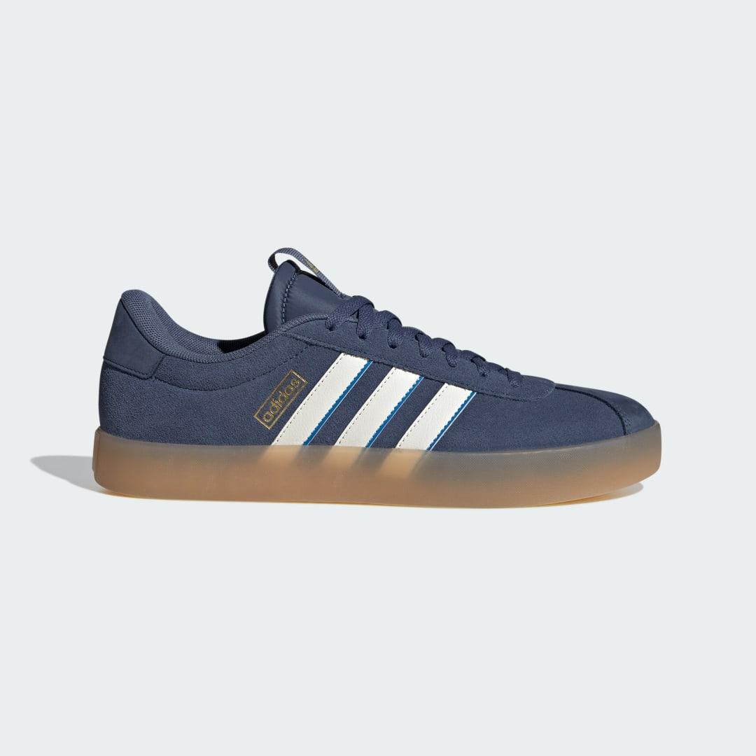 adidas VL Court 3.0 Shoes Dark Green M 7.5 / W 8.5 Mens Product Image