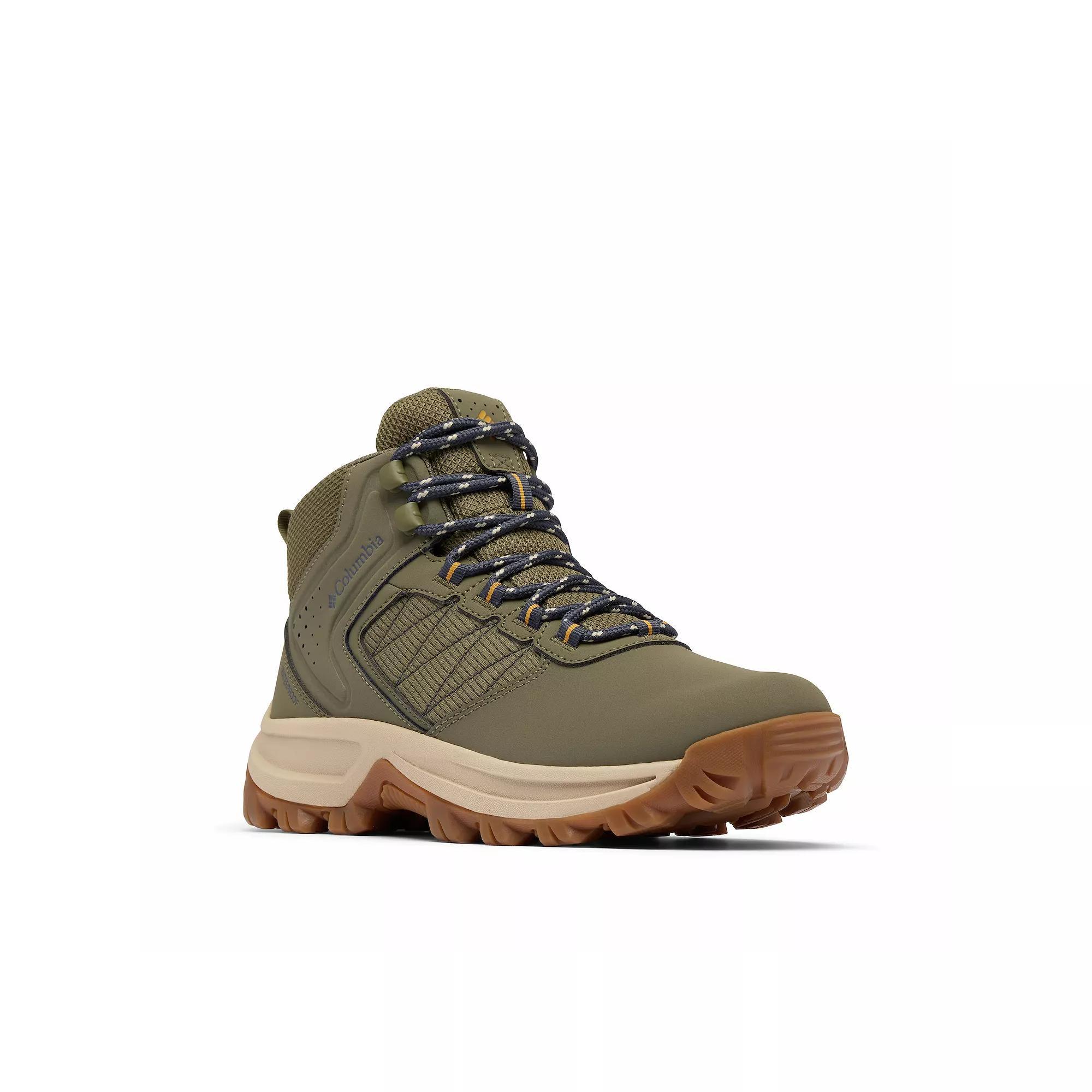 Columbia Transverse Women's Waterproof Hiking Shoes, Size: 9 Wide, Stone Green Raw Honey Product Image