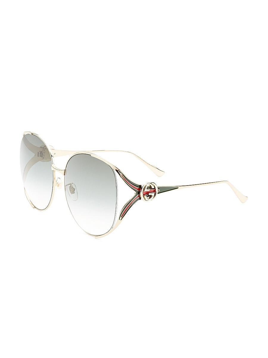 Oversized Oval GG Sunglasses Product Image