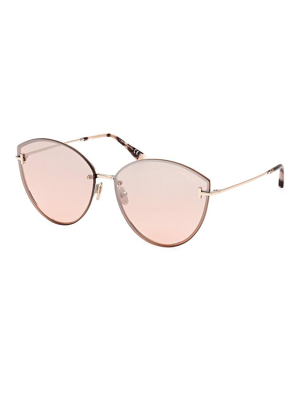 Evangeline Metal Cat-Eye Sunglasses Product Image