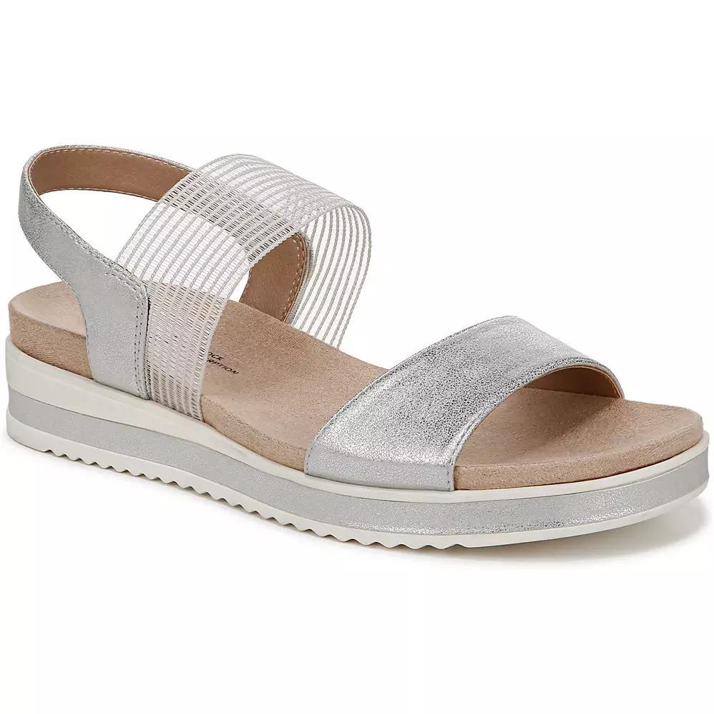 LifeStride Zing Women's Sandals, Size: 8, Silver Product Image