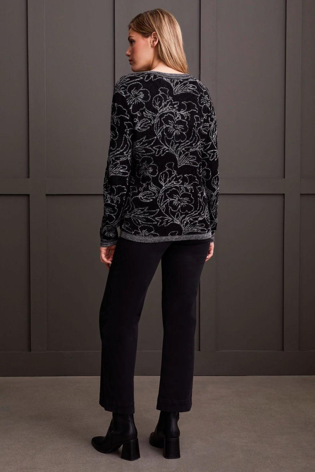 Jacquard Scoop Neck Product Image