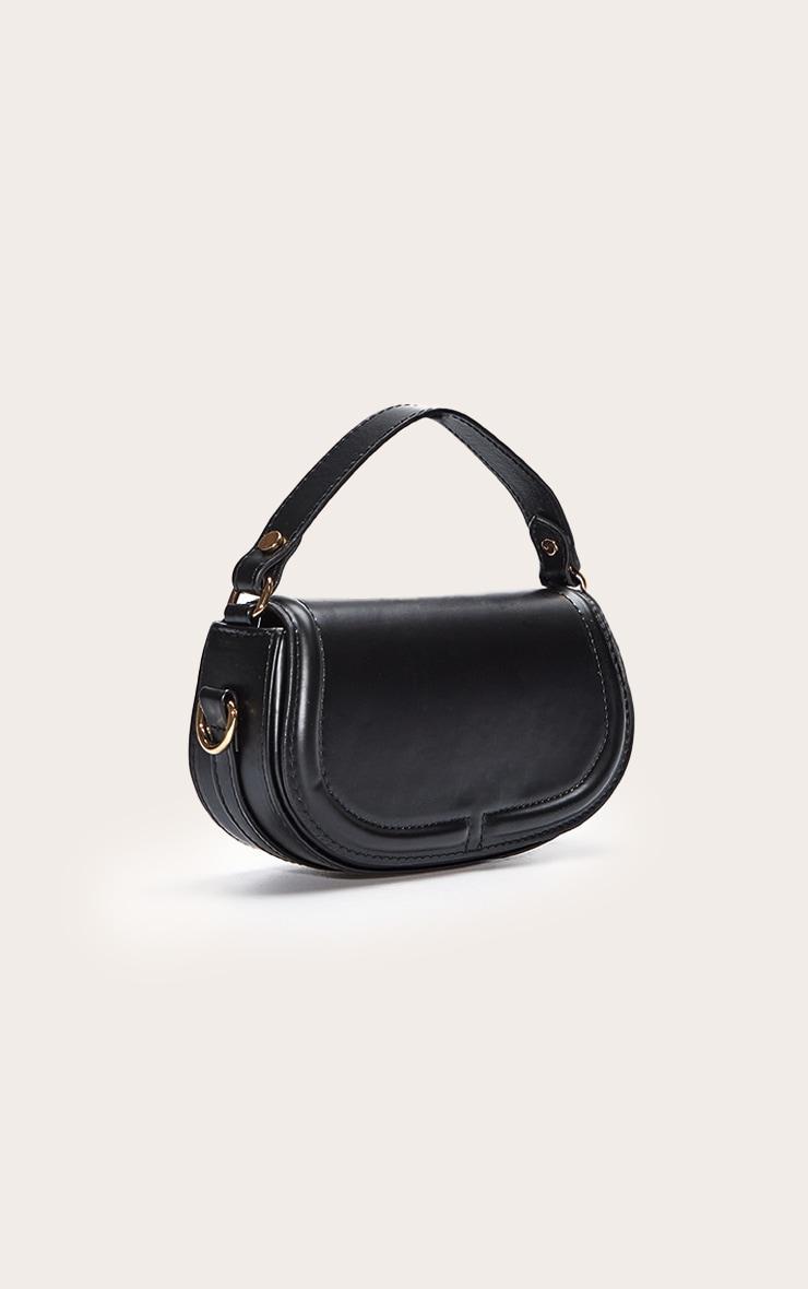 Black Mini Round Cross Body Bag Product Image