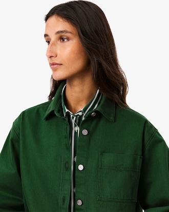 Oversized Denim Overshirt Product Image