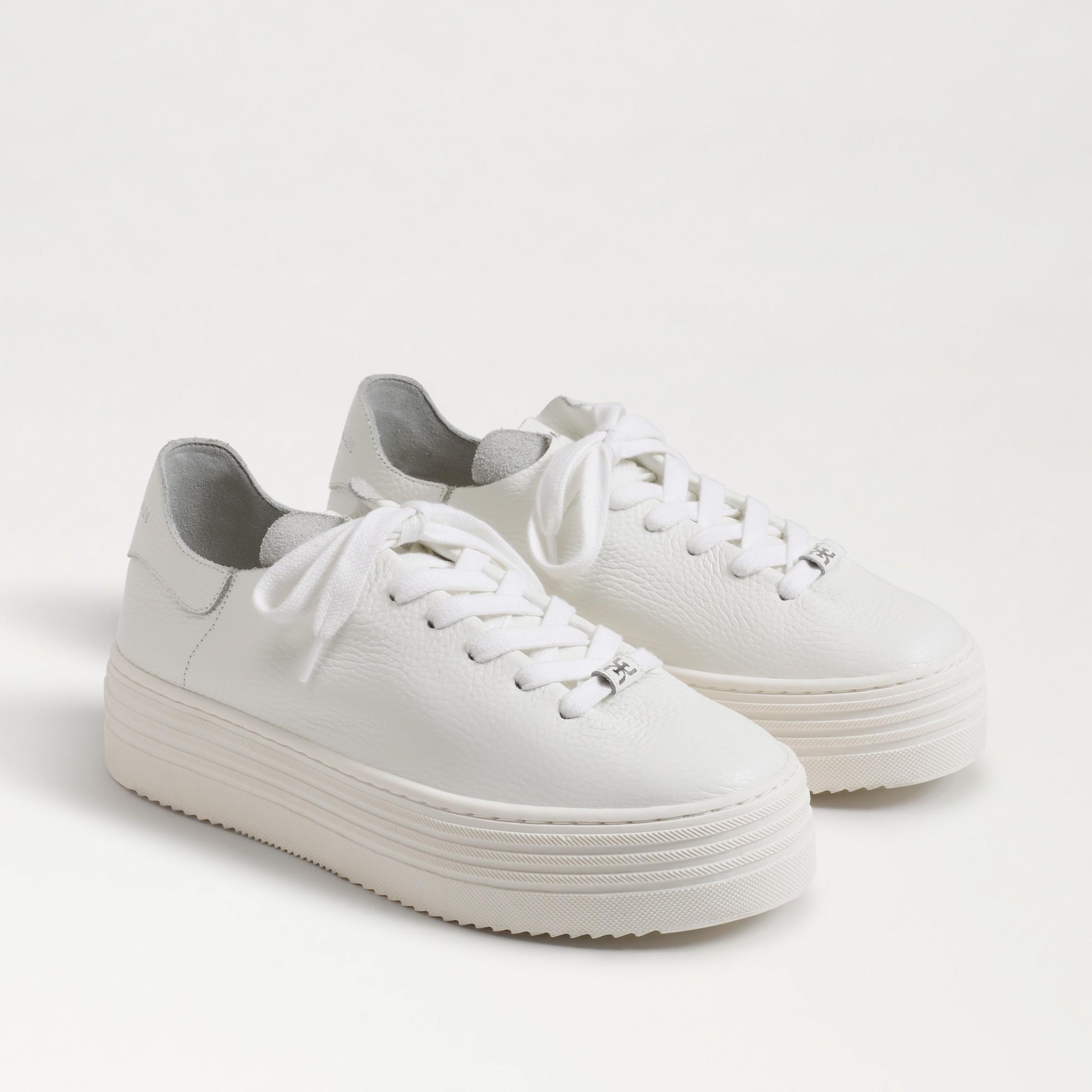 Sam Edelman Pippy Lace Up Platform Sneaker Leather Product Image