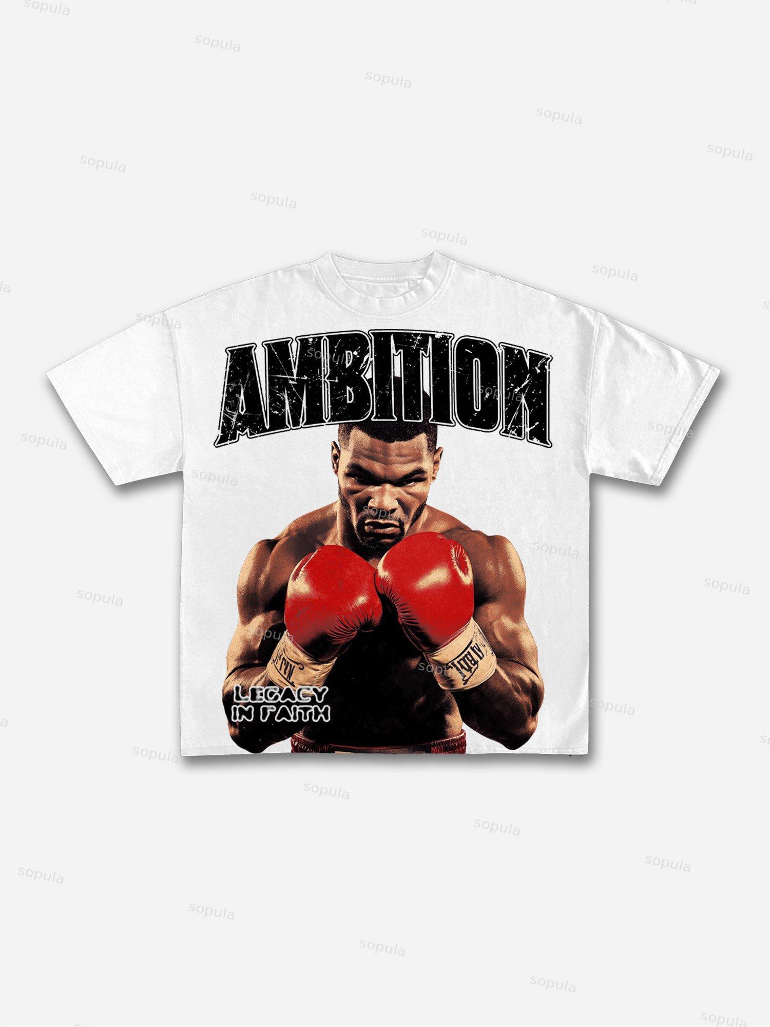 Child Of God Praying For Peace Print Cotton T-shirt Product Image