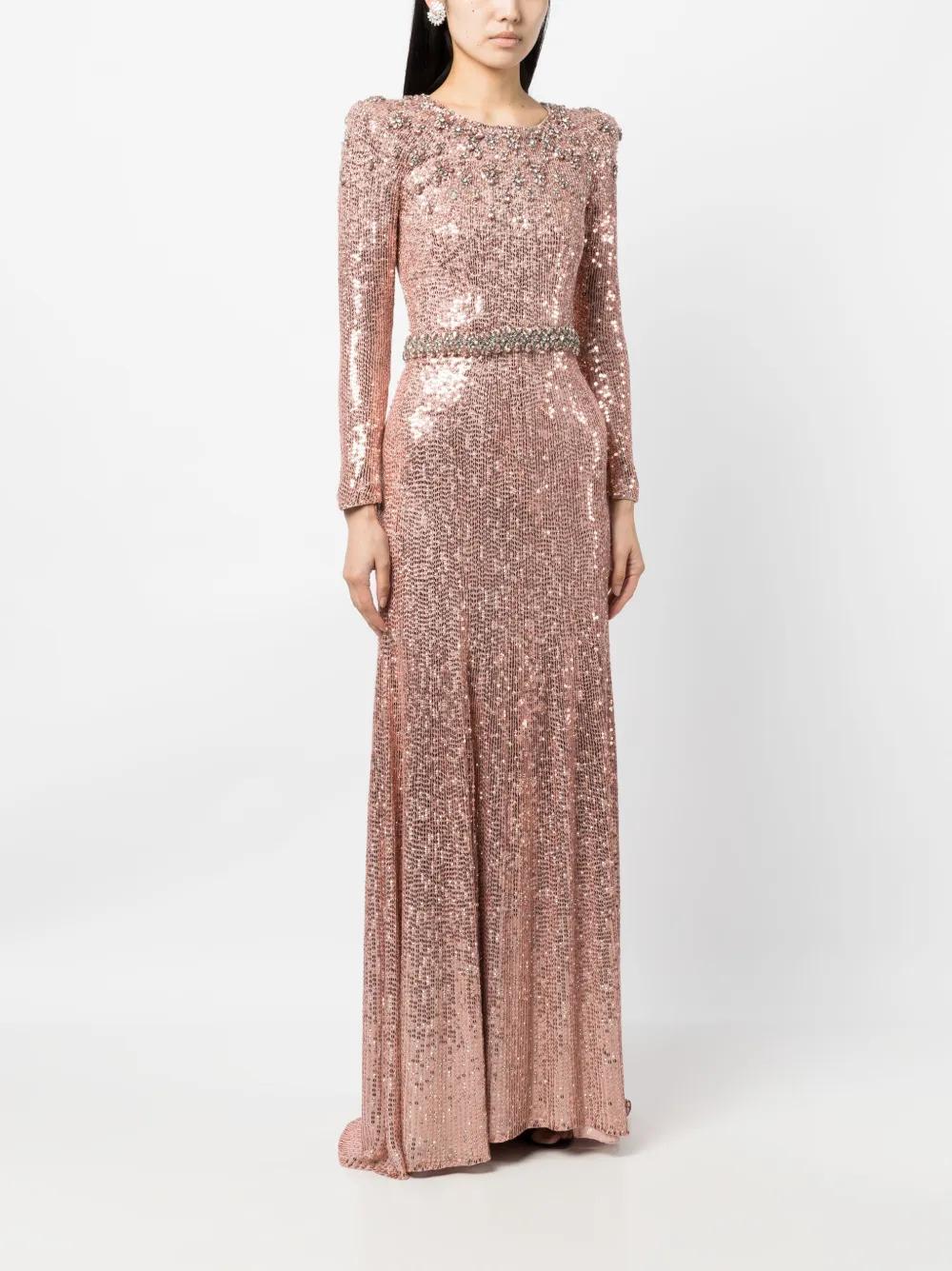 Georgia sequin-embellished gown Product Image
