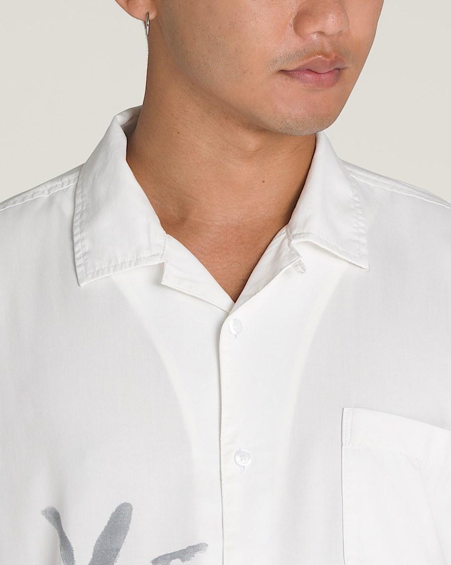 Creswell Woven Shirt in White / Grey| Vans US Product Image