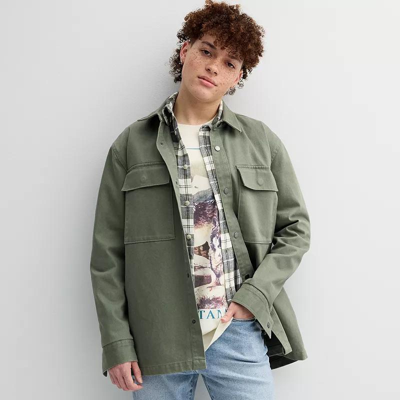 Men's Trinity Coast Shirt Jacket, Size: XXL, Green Product Image
