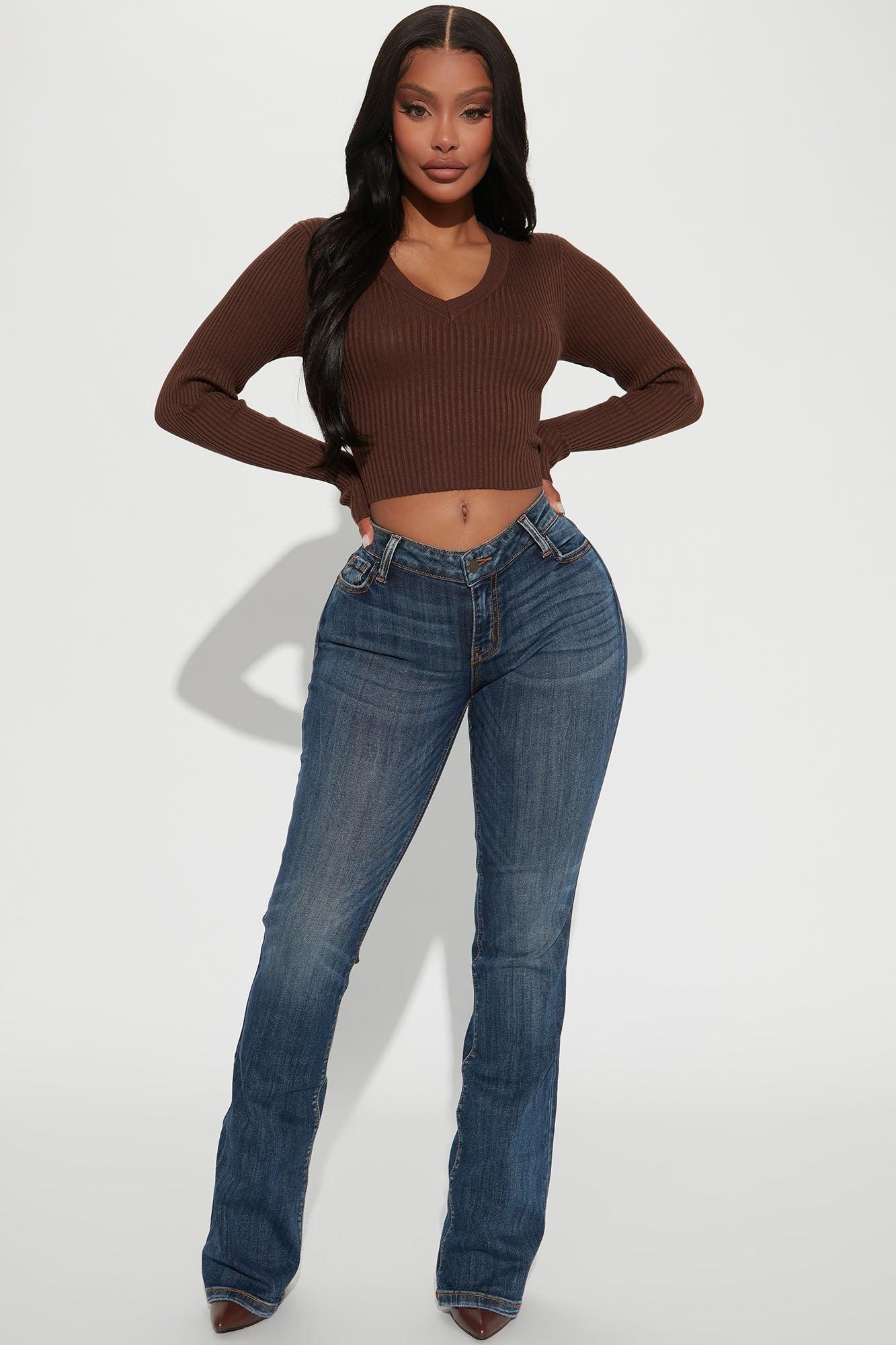 Out Of My Way Low Rise Bootcut Jean - Dark Wash Product Image
