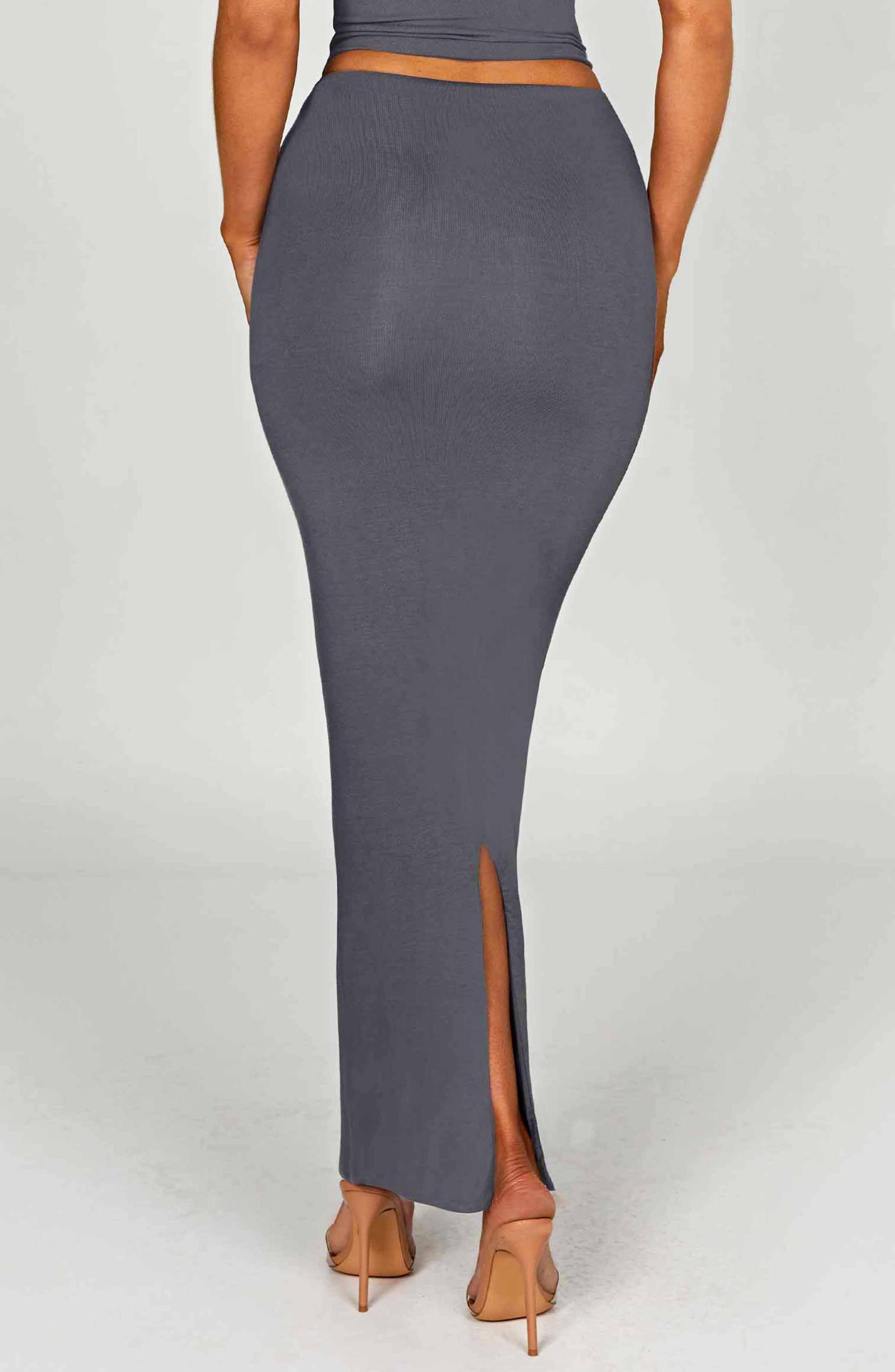 Yazmin Maxi Skirt - Charcoal Product Image