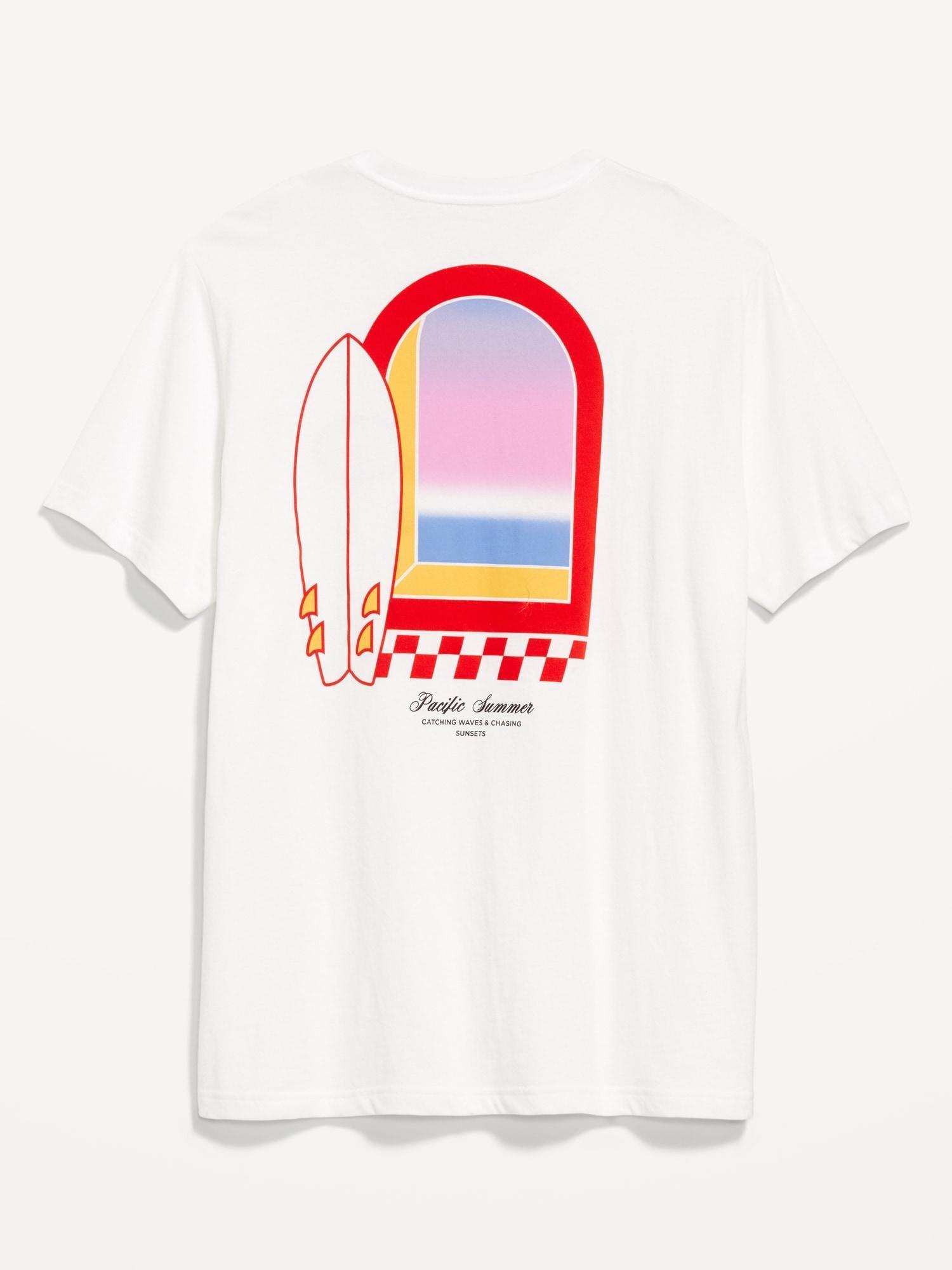 Crew-Neck Graphic T-Shirt Product Image
