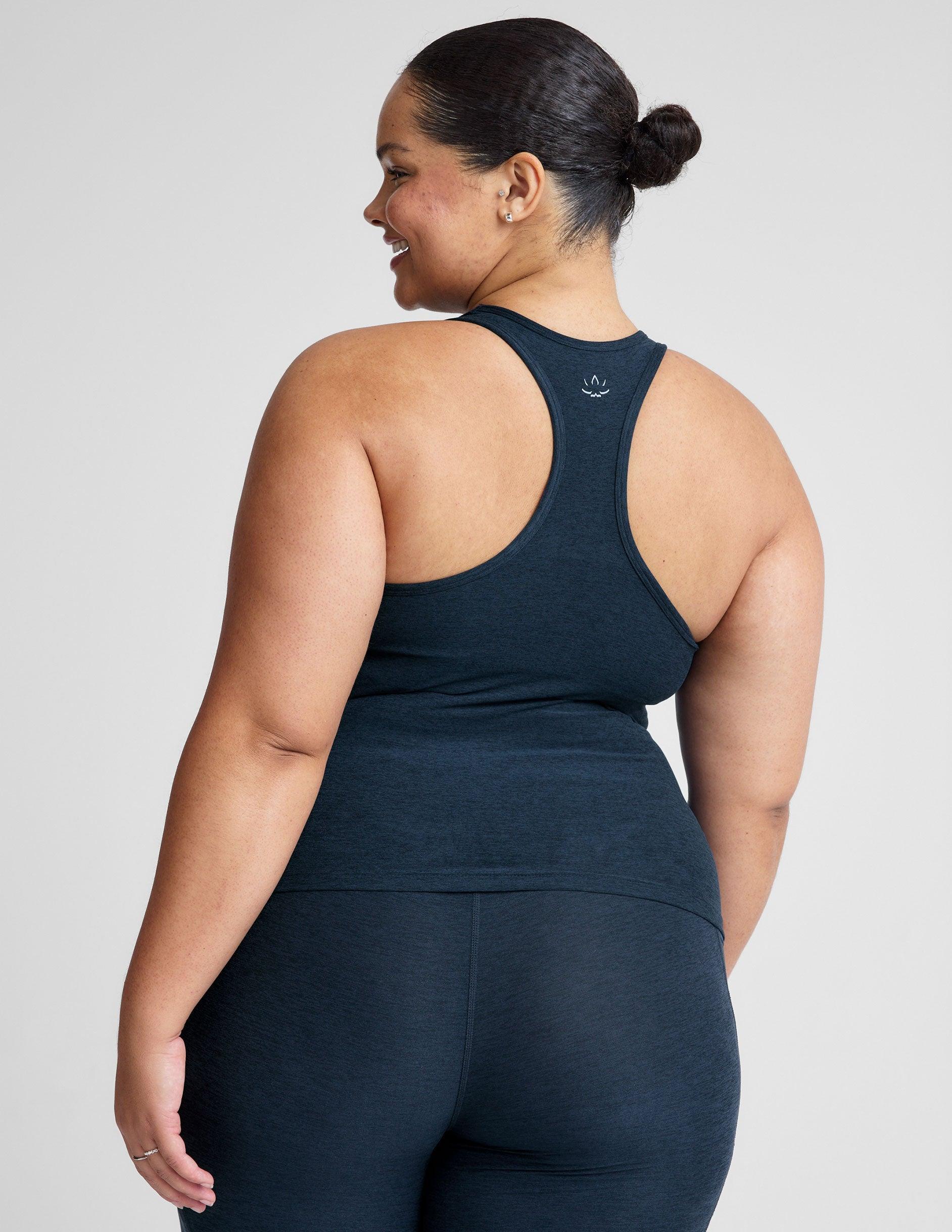 Spacedye Step Up Racerback Tank (1X-4X) Product Image