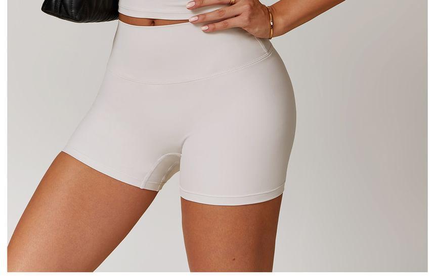 Plain Asymmetrical Padded Yoga Tank Top Product Image