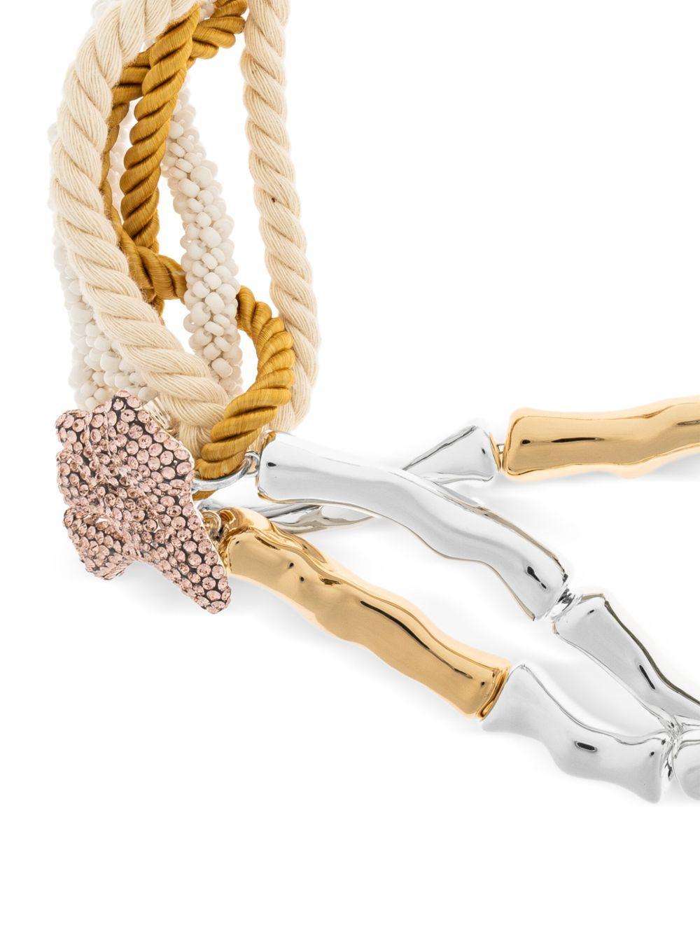 Coral layered necklace Product Image