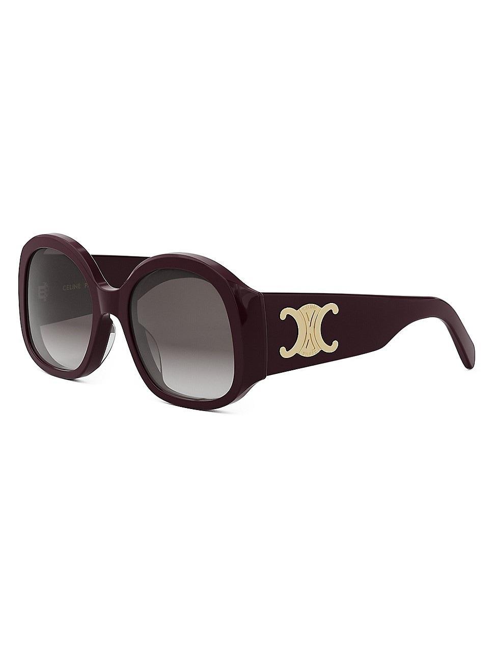 Womens Maxi Triomphe 54MM Round Sunglasses Product Image