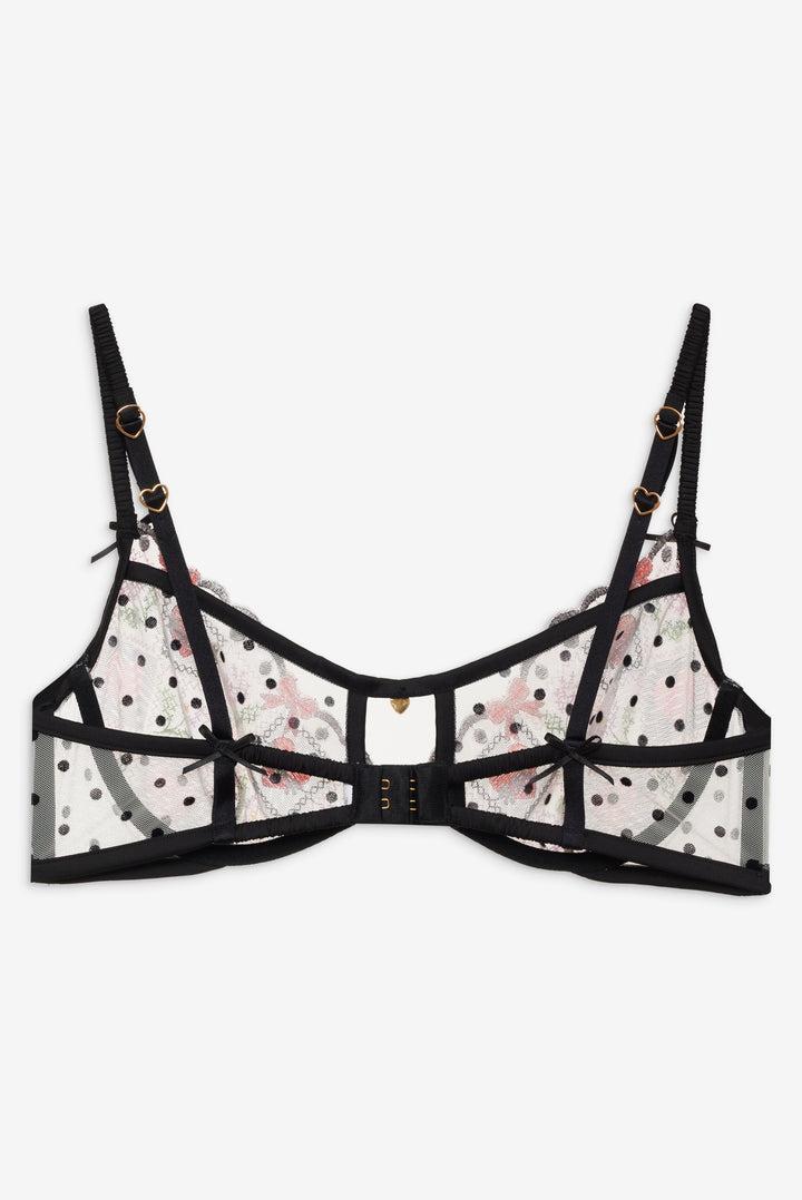 Paris Underwire Bra — Black Product Image