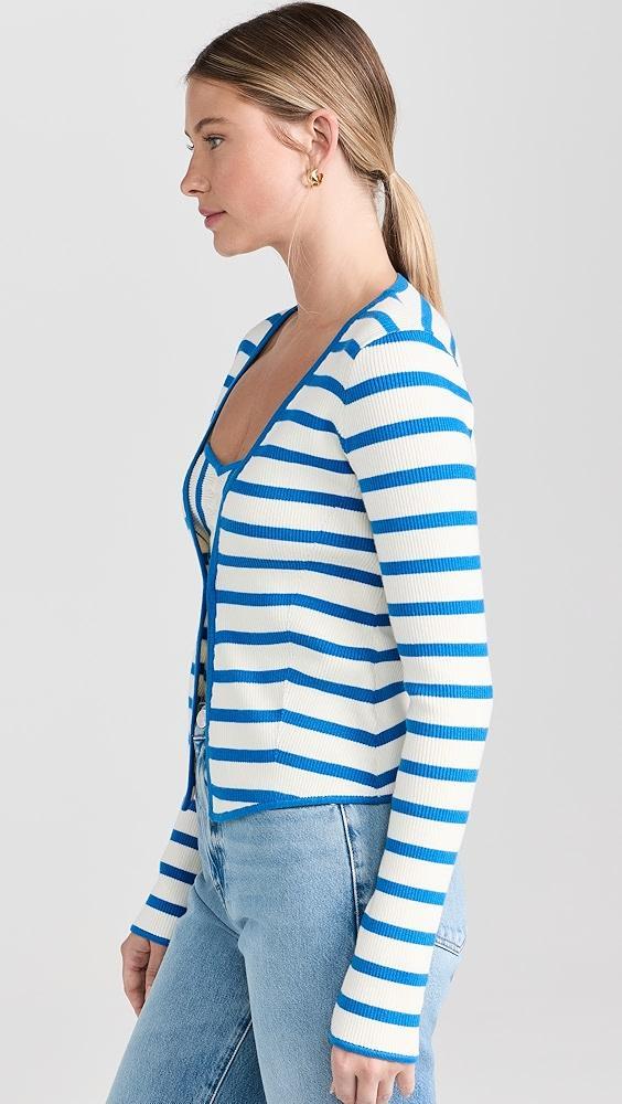 Favorite Daughter Slim Knitted Cardigan | Shopbop Product Image