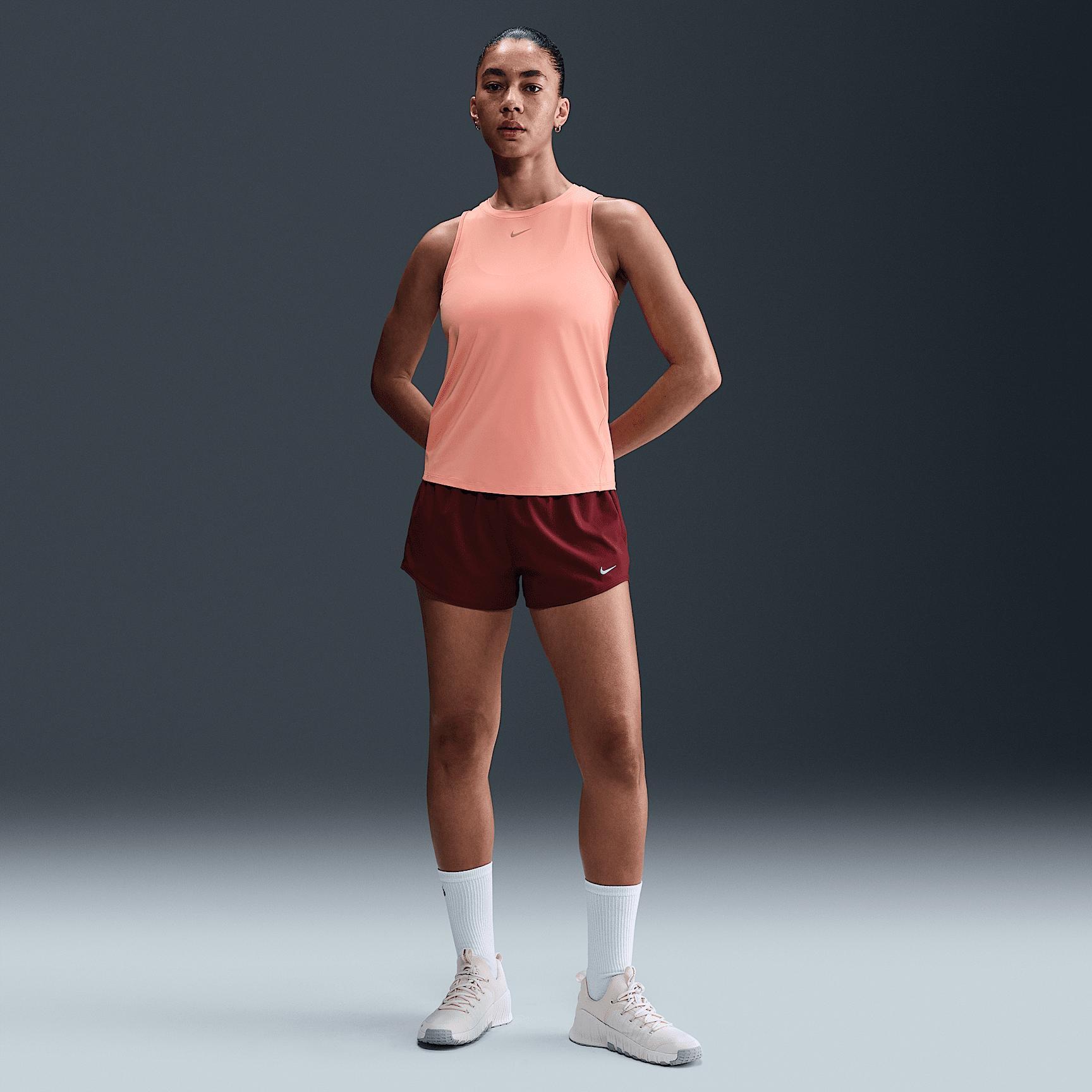 Nike Womens One Classic Dri-FIT Cropped Tank Top Product Image