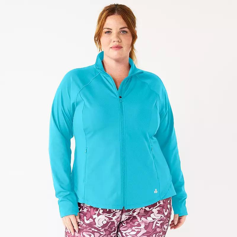 Plus Size Tek Gear® Ultrastretch Performance Jacket, Women's, Size: 4XL, Black Product Image