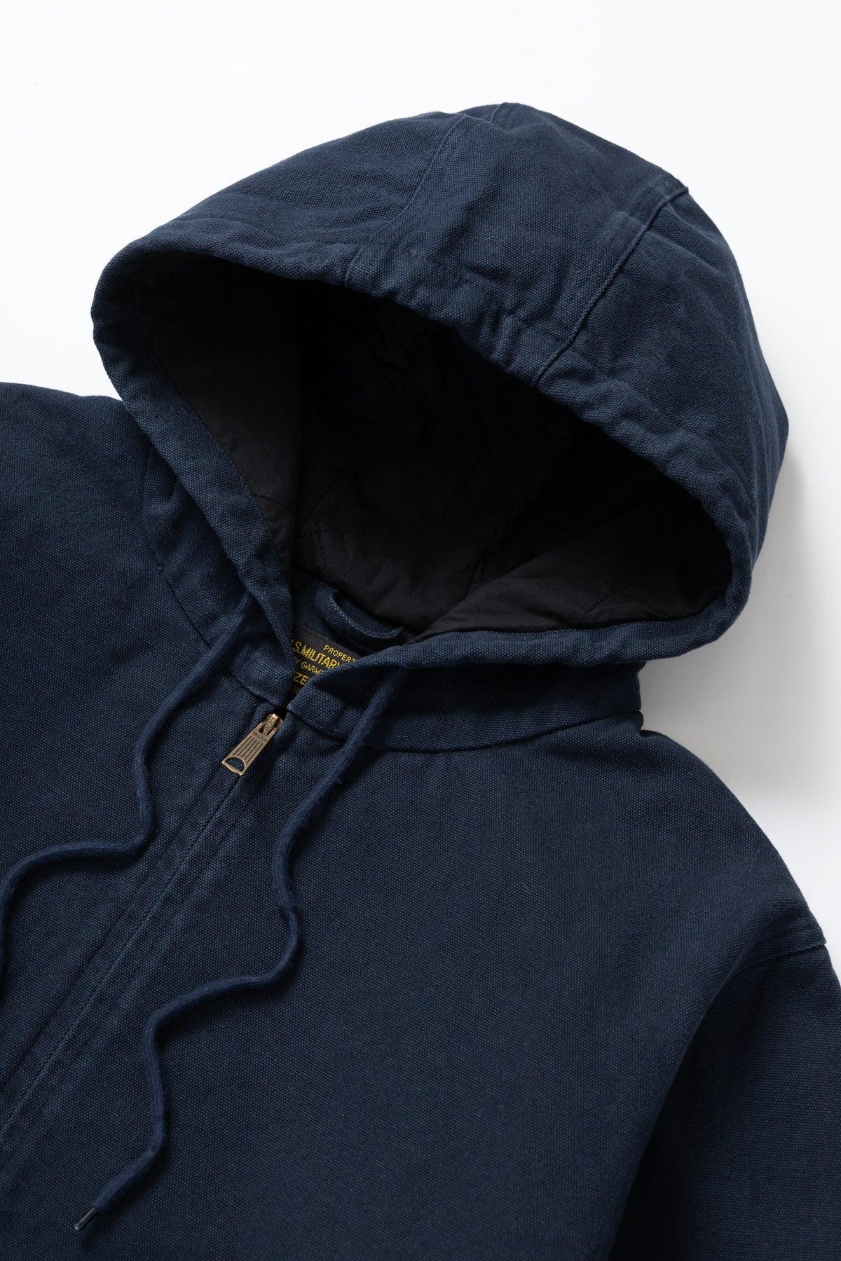 Okonkwo MFG - Canvas Hooded Jacket - Navy Product Image