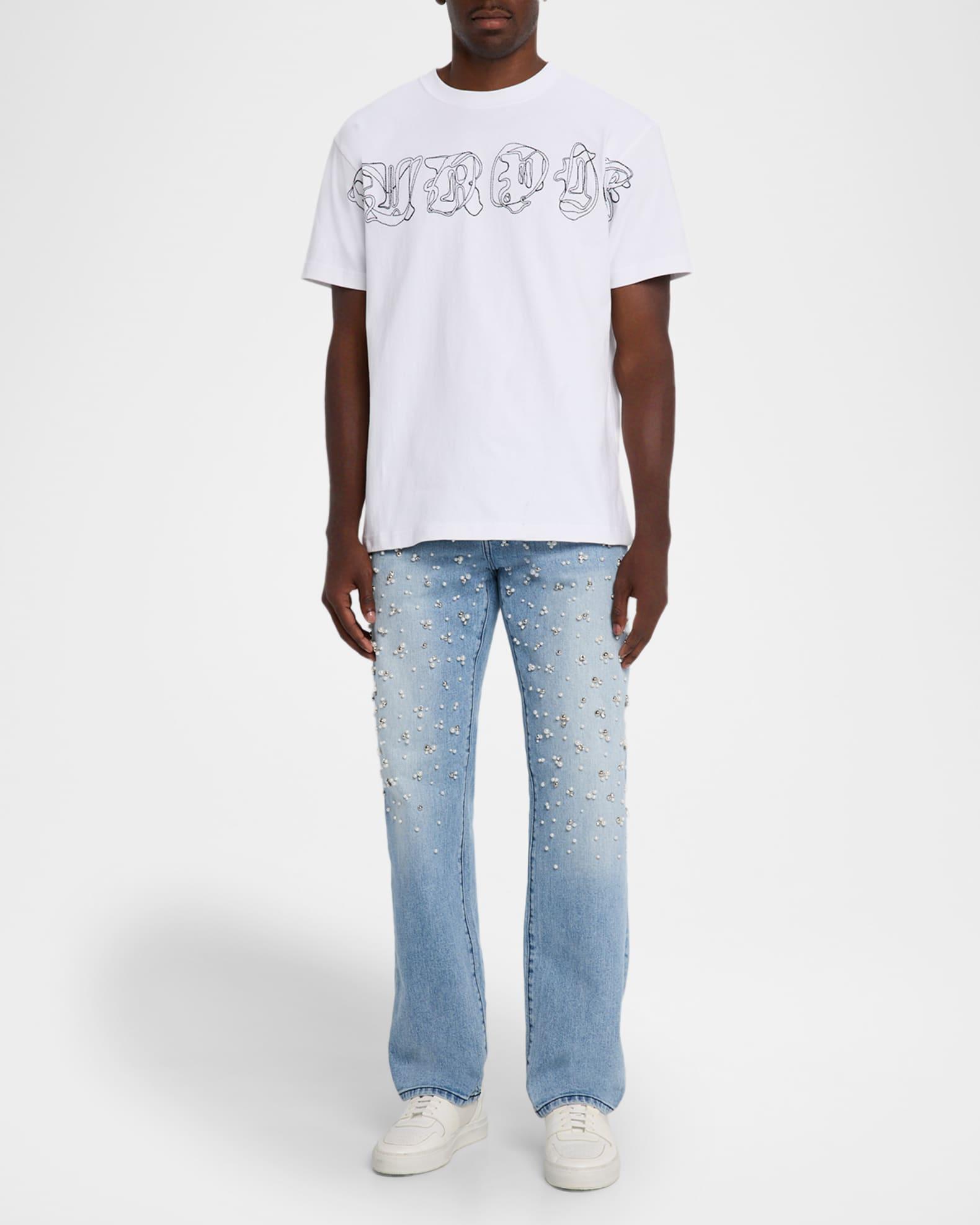 Men's Stitched Logo Graphic T-Shirt Product Image