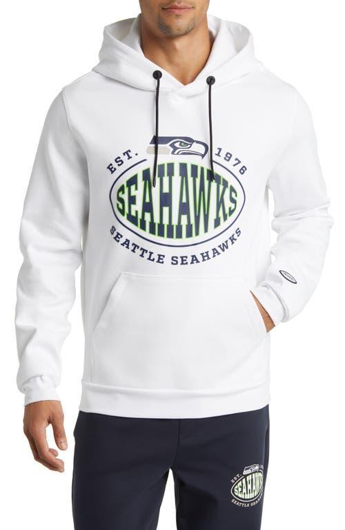Men's BOSS X NFL  Black Minnesota Vikings Touchback Pullover Hoodie, Size: Medium Product Image
