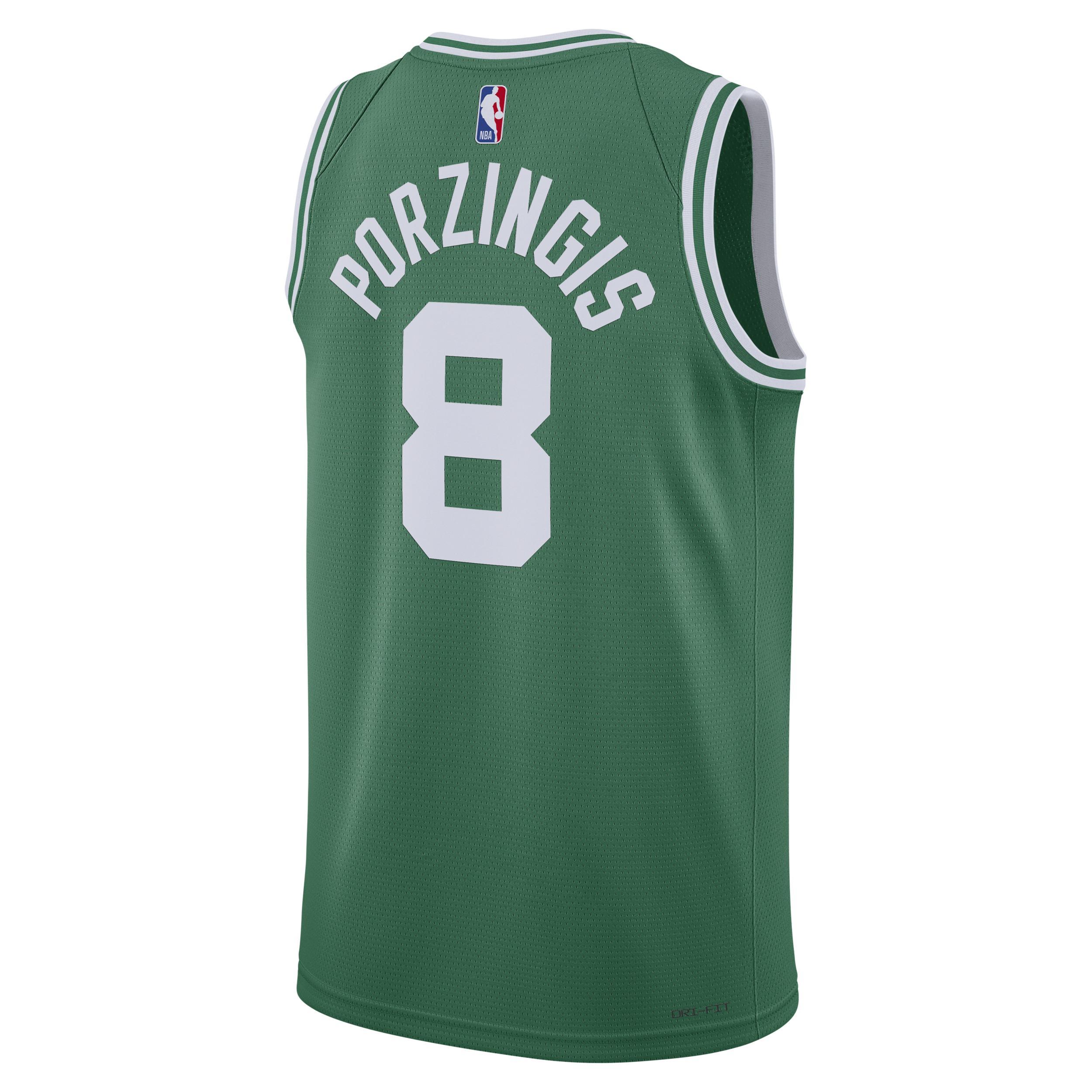 Unisex Nike Kristaps Porzingis Kelly Green Boston Celtics Swingman Jersey - Icon Edition, Adult Unisex, Size: XS Product Image