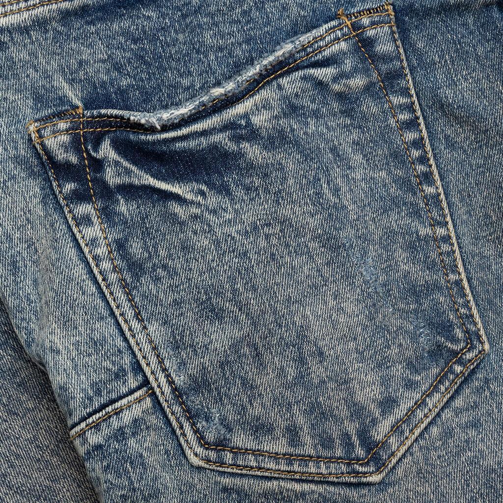P001 - Worn Indigo Patchwork Male Product Image