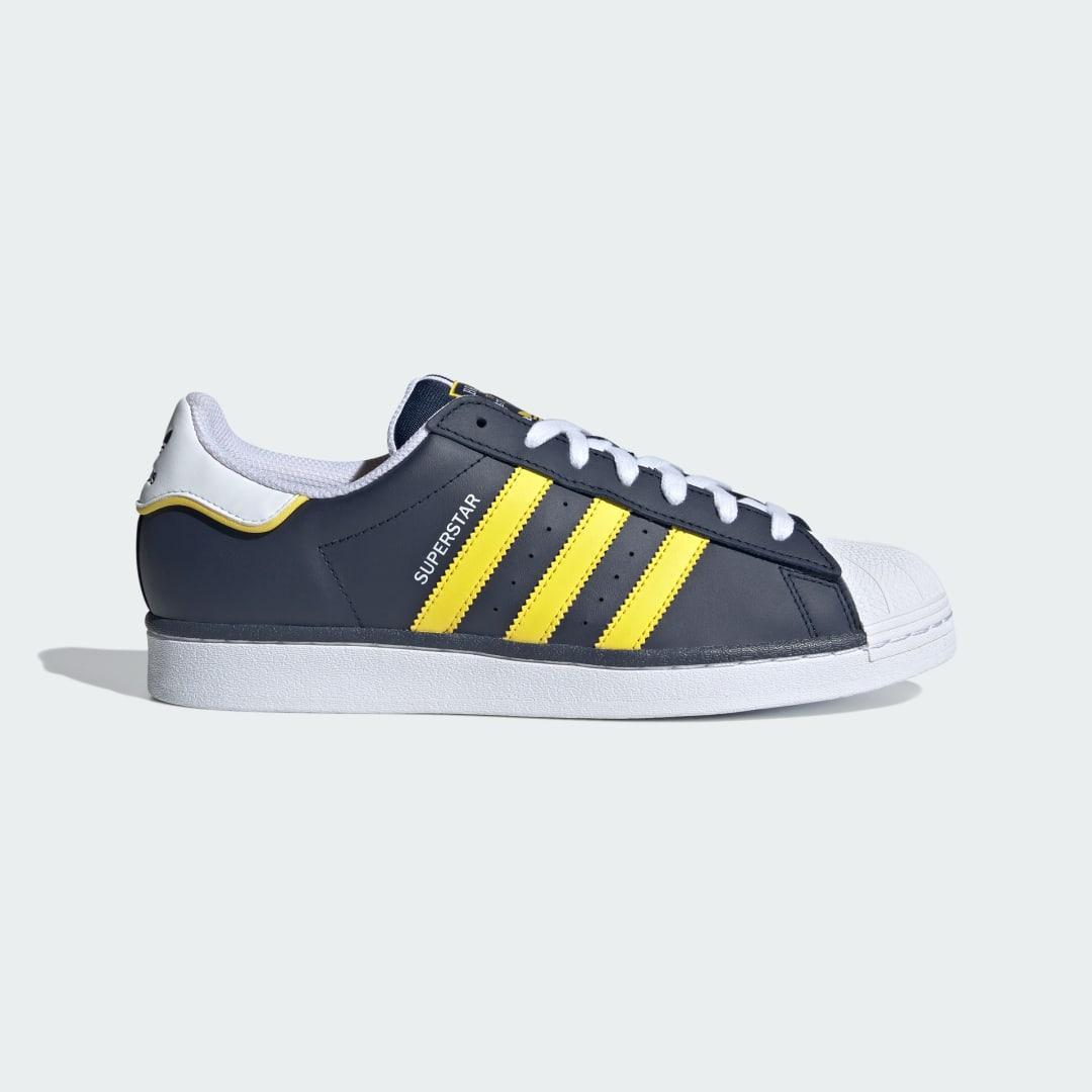 adidas Originals Mens adidas Originals Superstar Casual Sneaker - Mens Basketball Shoes Core Black/Core Black/Cloud White Product Image