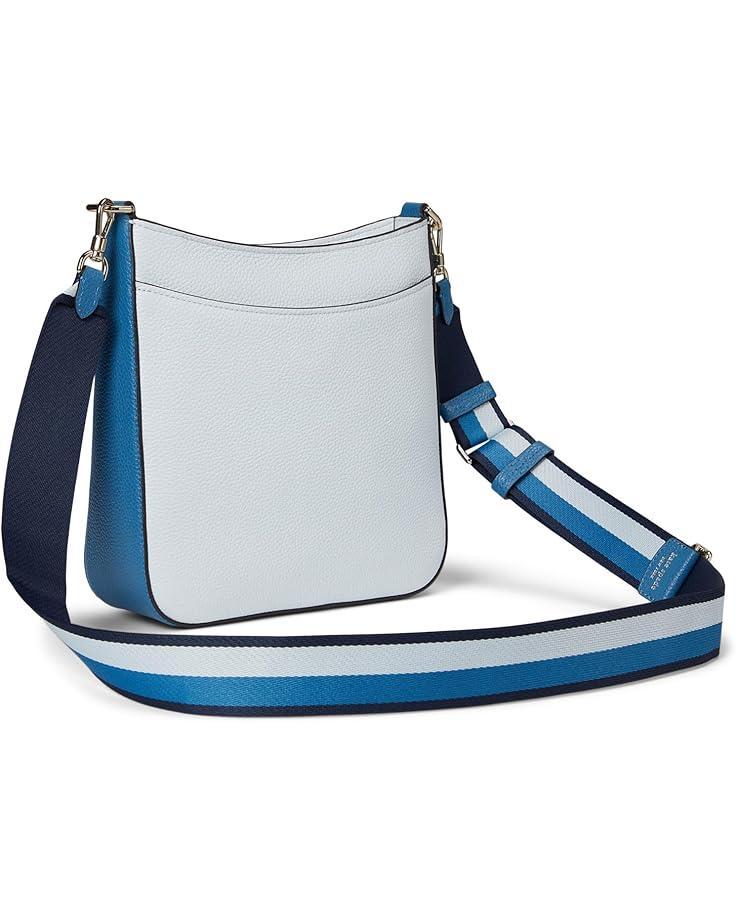 Kate Spade New York Hudson Colorblocked Pebbled Leather Messenger Crossbody Product Image