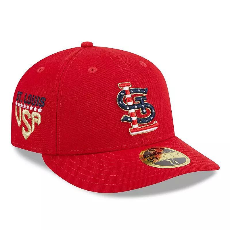 Men's New Era  Navy Colorado Rockies 2023 Fourth of July Low Profile 59FIFTY Fitted Hat, Size: 7 1/2, Blue Product Image