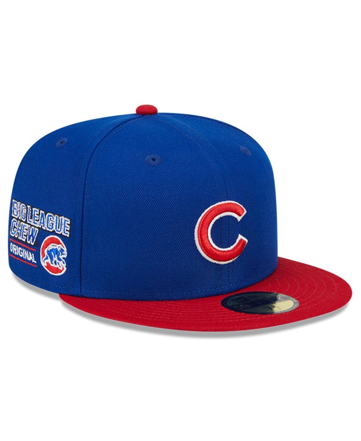 Men's New Era Royal Chicago Cubs Big League Chew Team 59FIFTY Fitted Hat, Size: 8, Blue Product Image