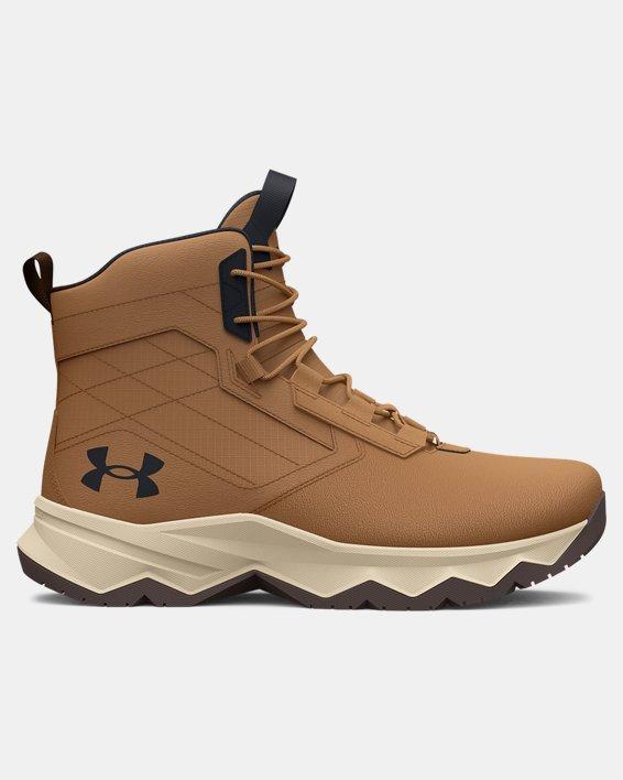 Under Armour Stellar G2 Men's Tactical Boots, Size: 11, Brown White Black Product Image