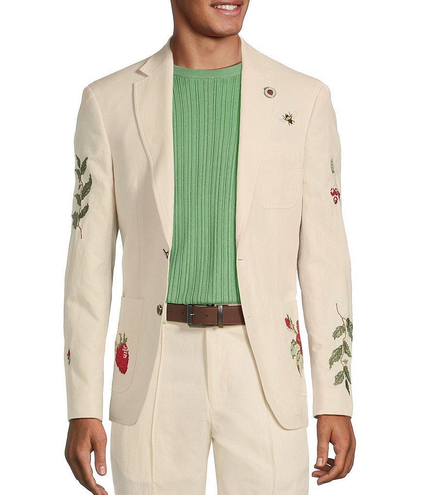 Murano From The Garden Collection Slim Fit Embroidered Blazer Product Image