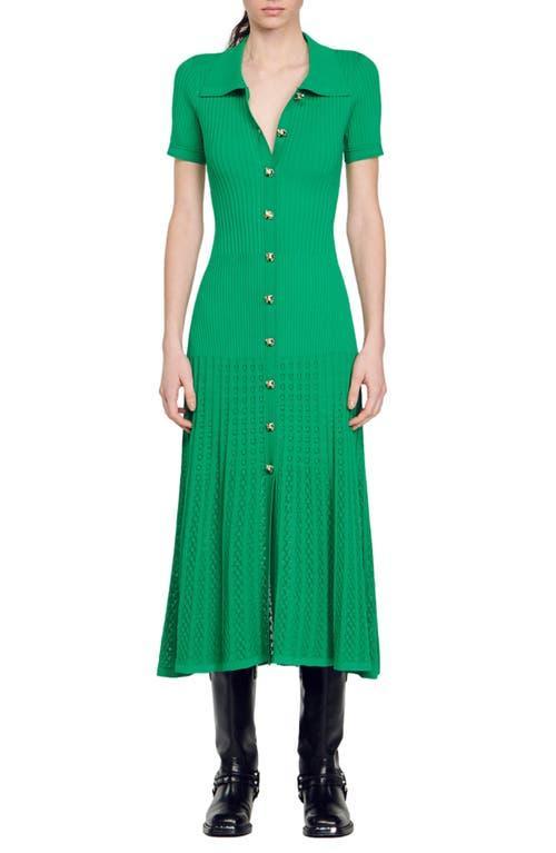 Womens Knit Midi Dress Product Image