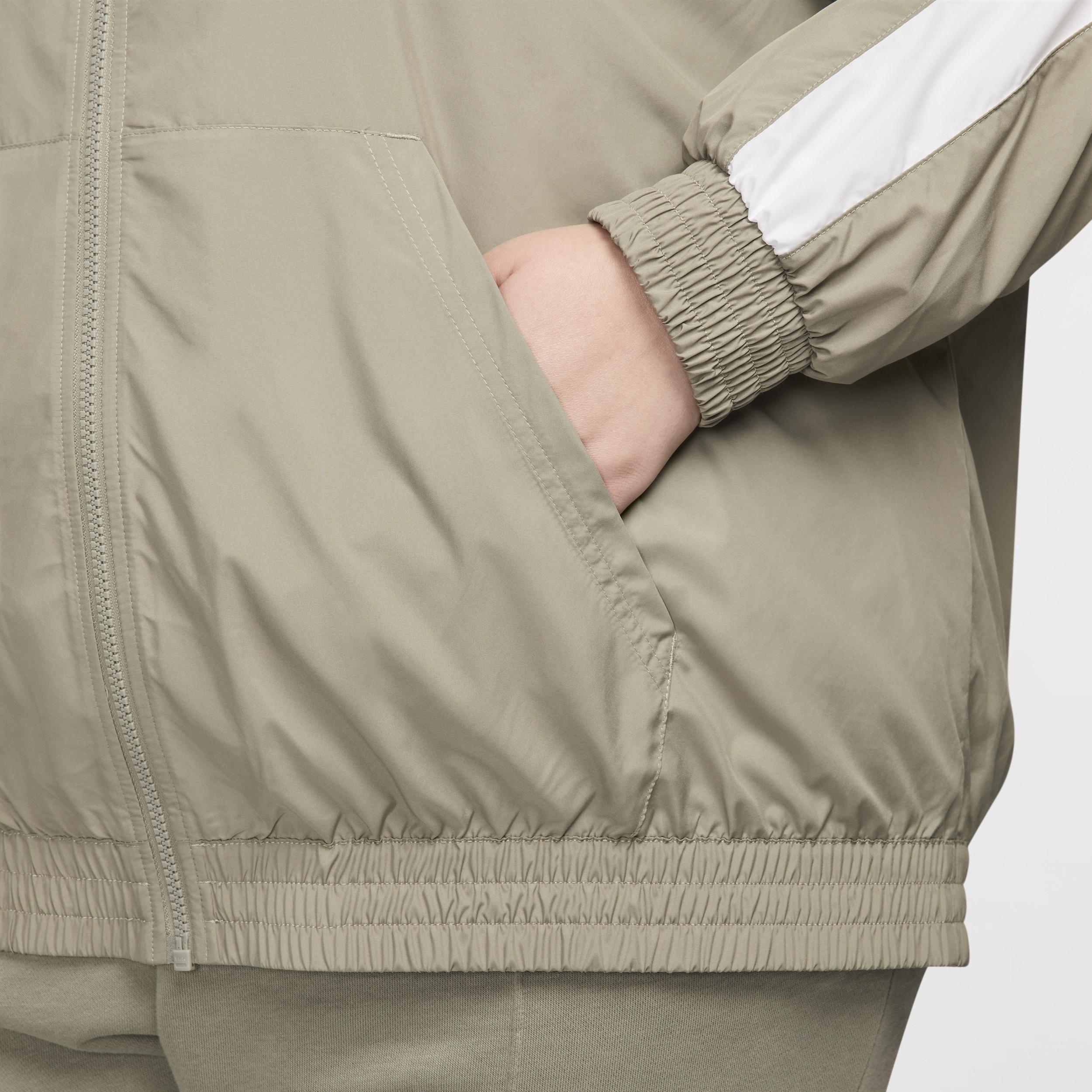 Nike Sportswear Classic Wovens Women's Loose UV Hooded Jacket (Plus Size) Product Image