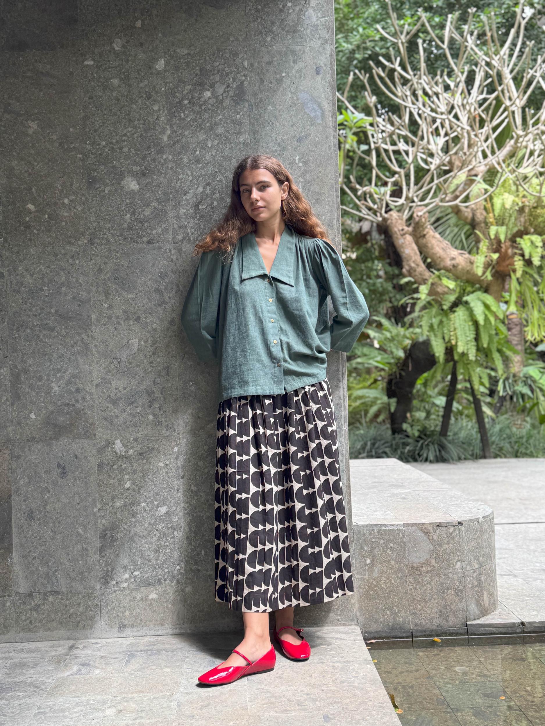 The Olive Vintage Shirt Product Image