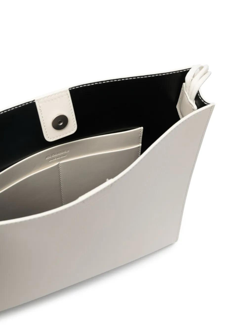 JIL SANDER Medium Tangle Shoulder Bag In Neutrals Product Image