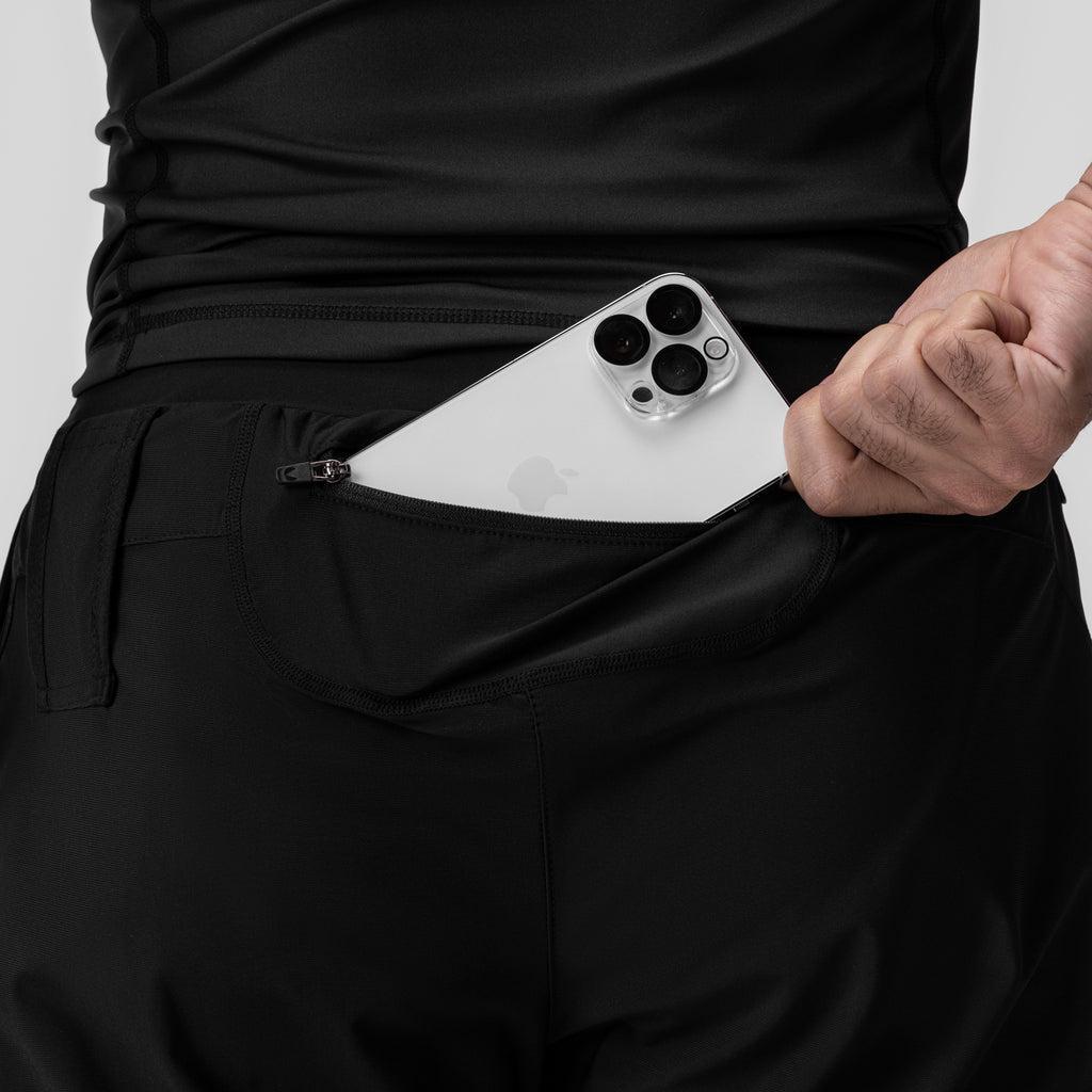 0823. Tetra-Lite® 7" Linerless Short - Black "Space Bracket" Product Image