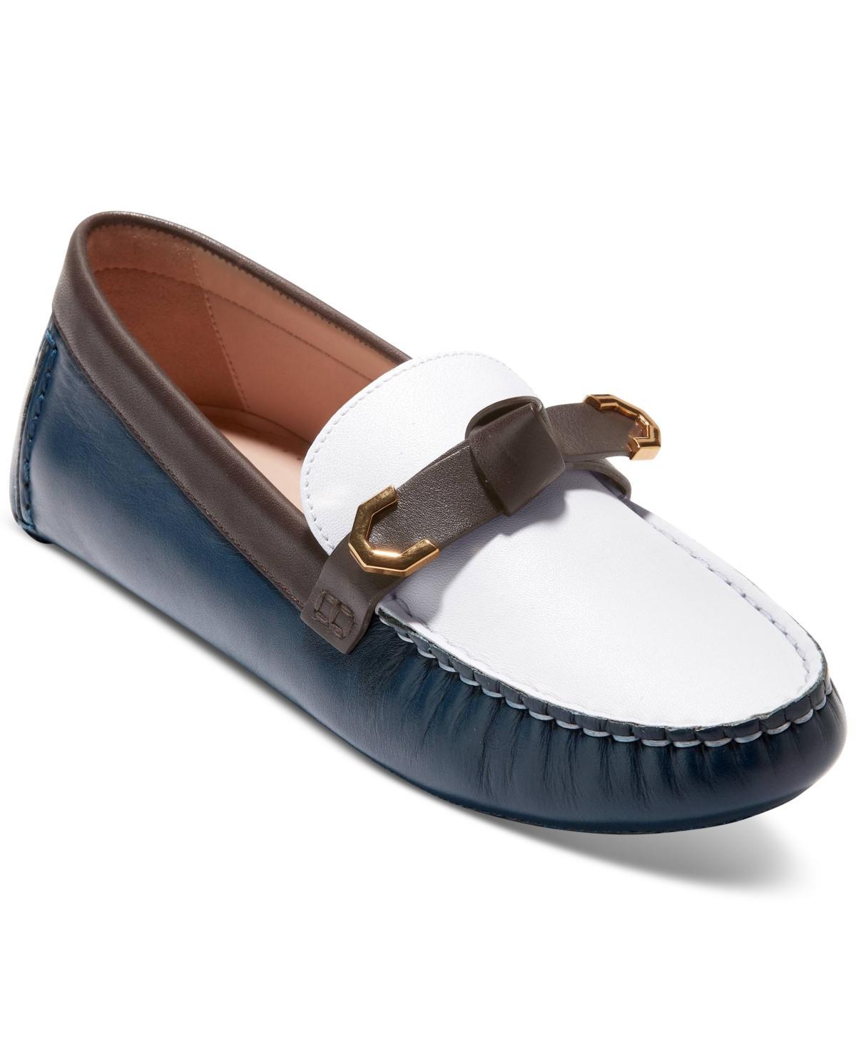 Cole Haan Womens Evelyn Leather Bow Knot Drivers Product Image