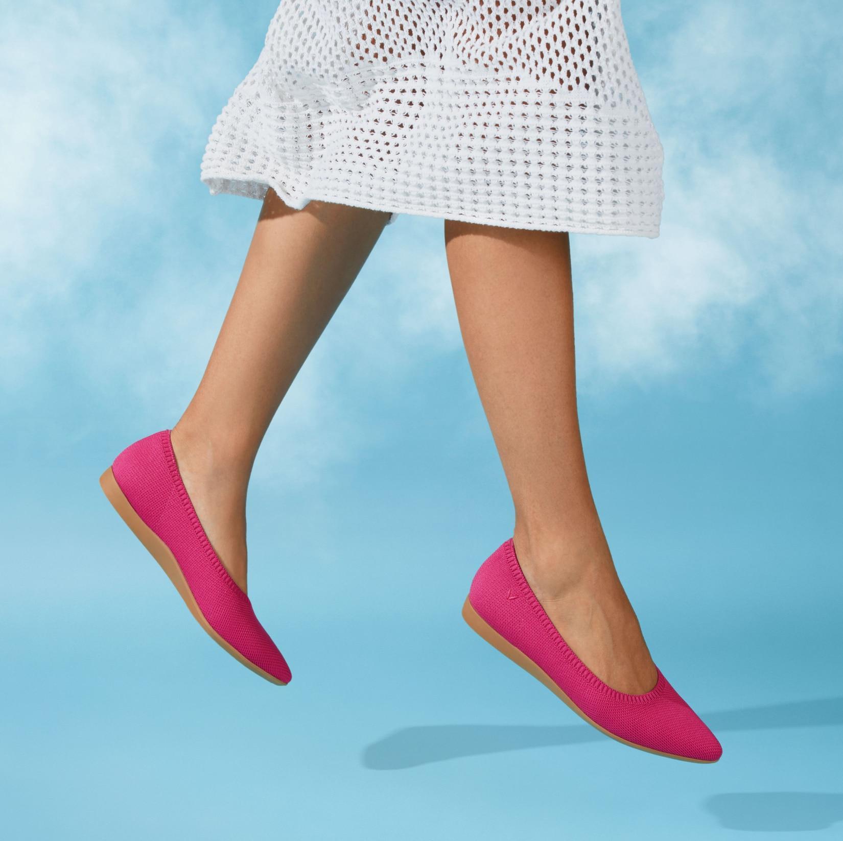 Lightweight Pointed-Ballet Flats (Aria Walker) Product Image