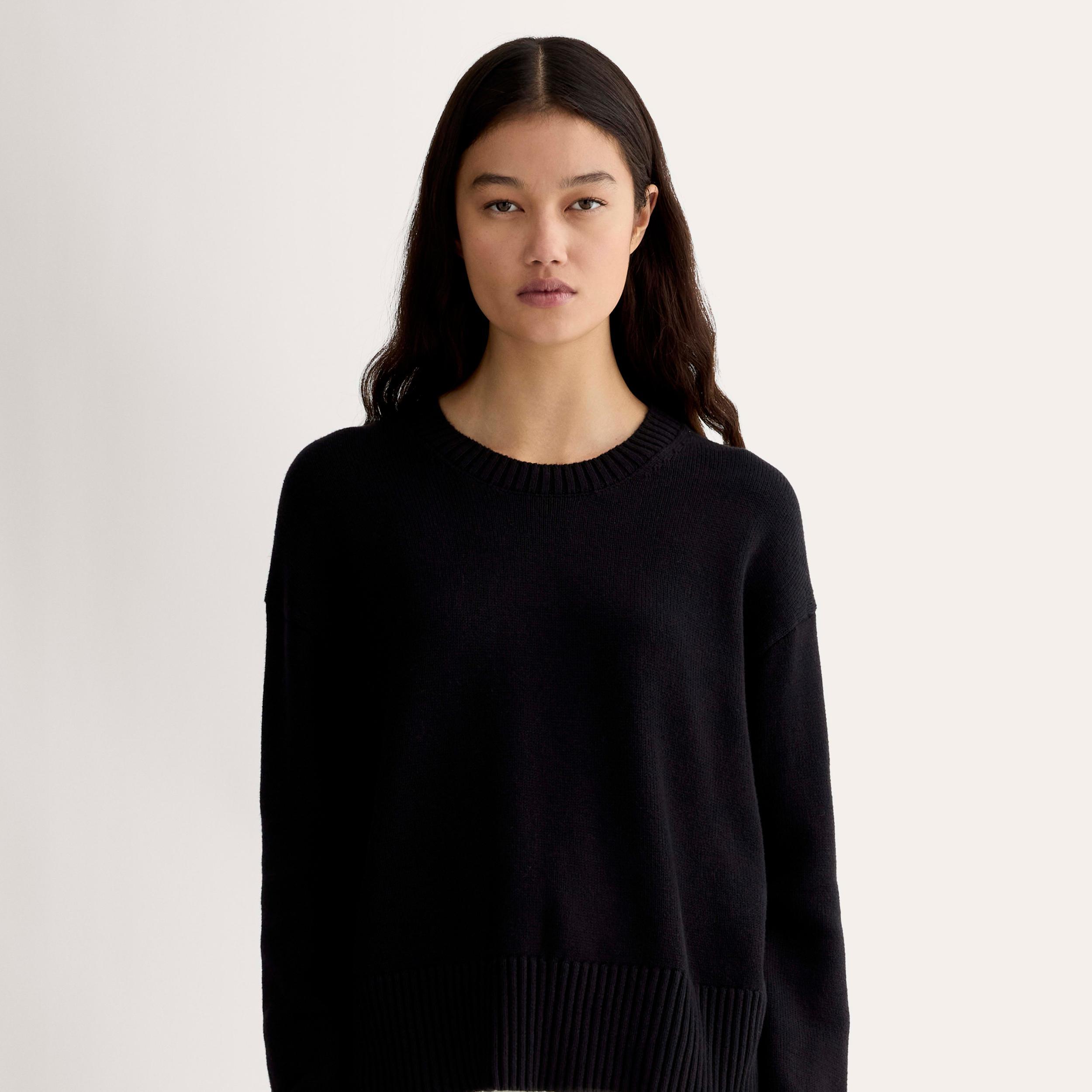 Womens Boxy Sweater in Everyday Cotton by Everlane Product Image