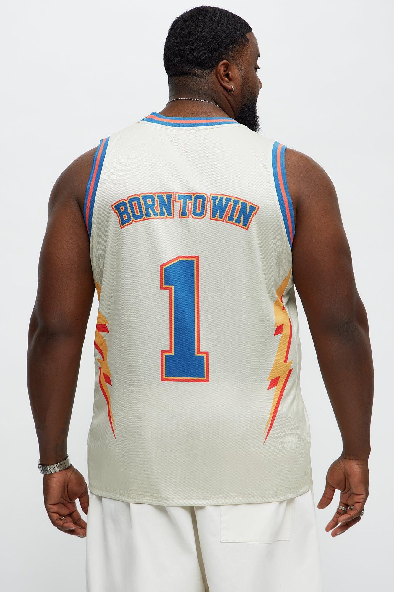Basketball Jersey Hustlers Tank Top - White/combo Product Image