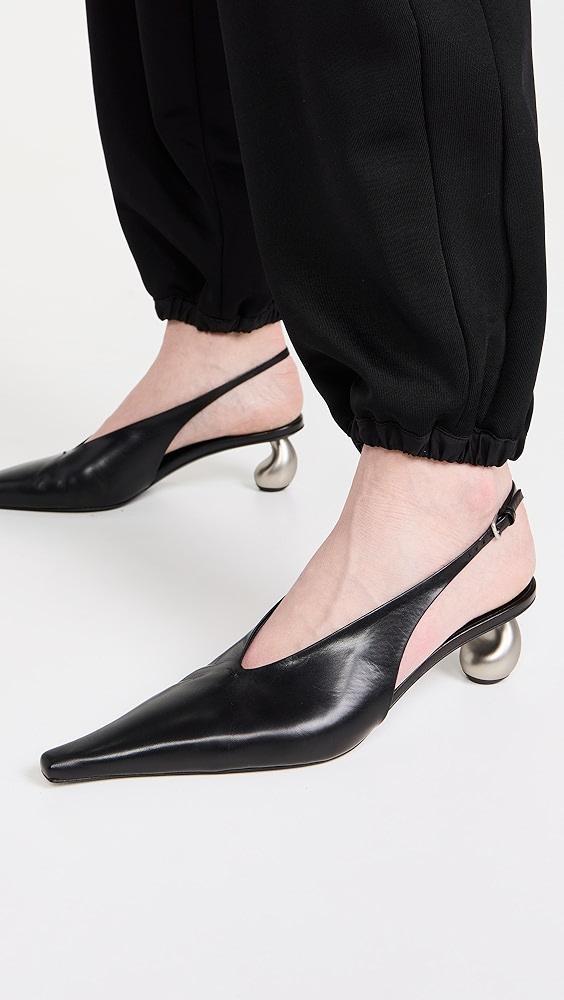Jil Sander Slingback Pumps | Shopbop Product Image