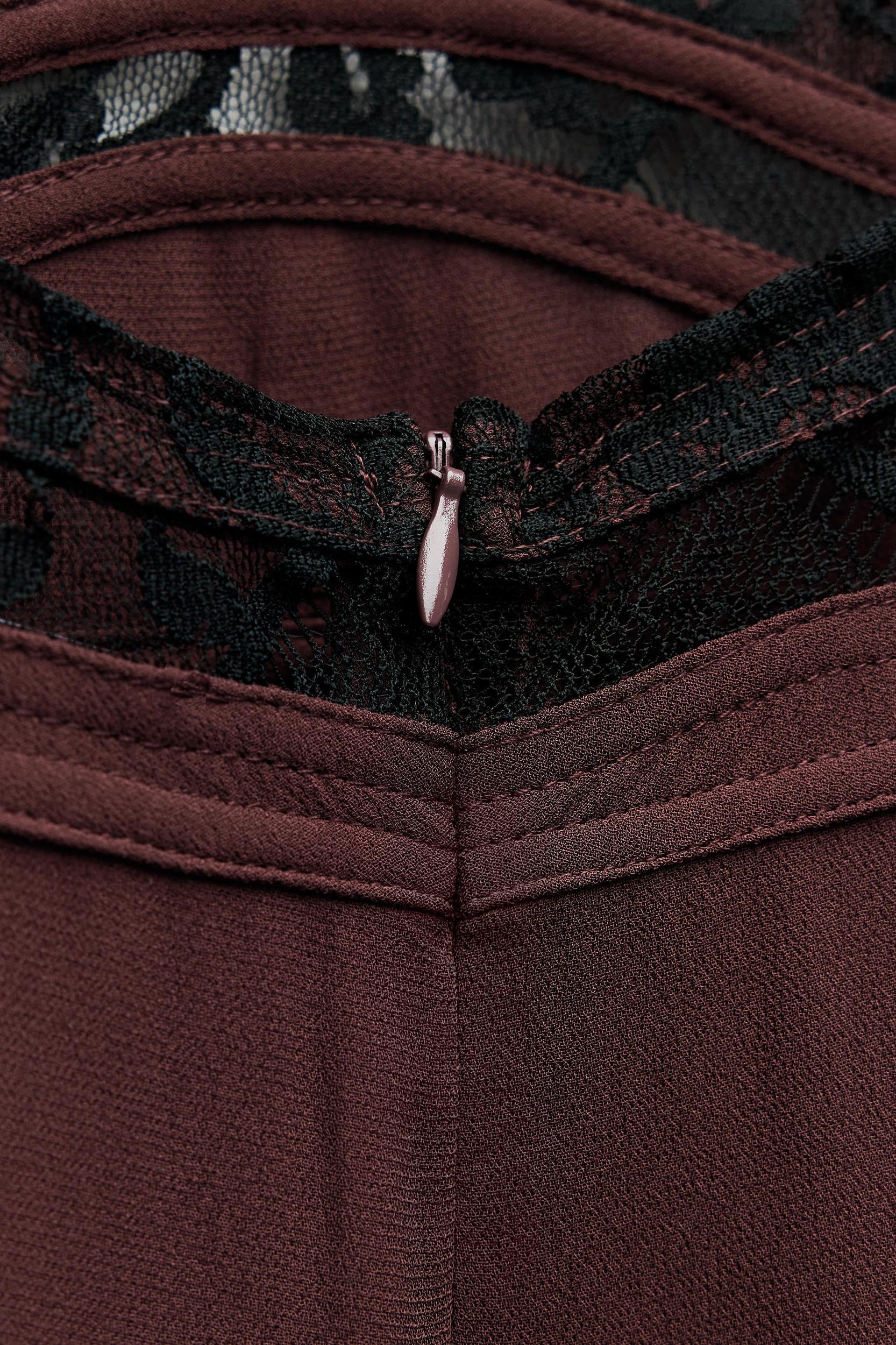 LACE SLIP DRESS ZW COLLECTION Product Image