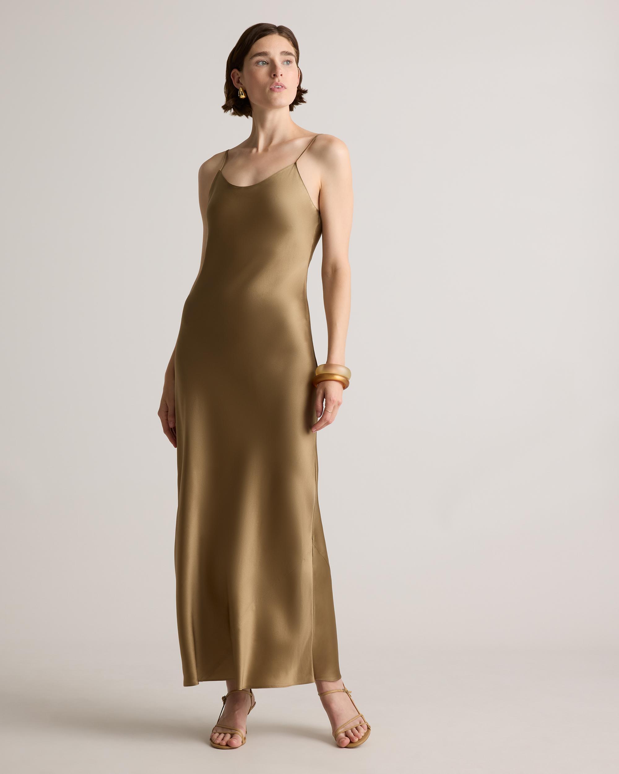 Quince | Women's Maxi Slip Dress Mulberry Silk Product Image