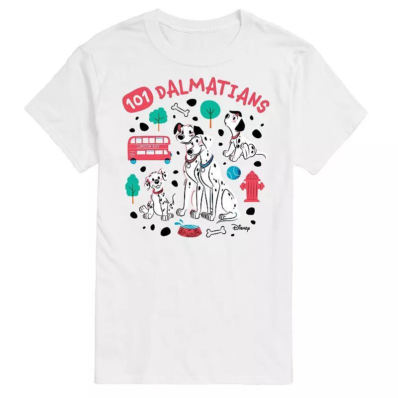 Disneys 101 Dalmatians Big & Tall Graphic Tee, Mens Product Image
