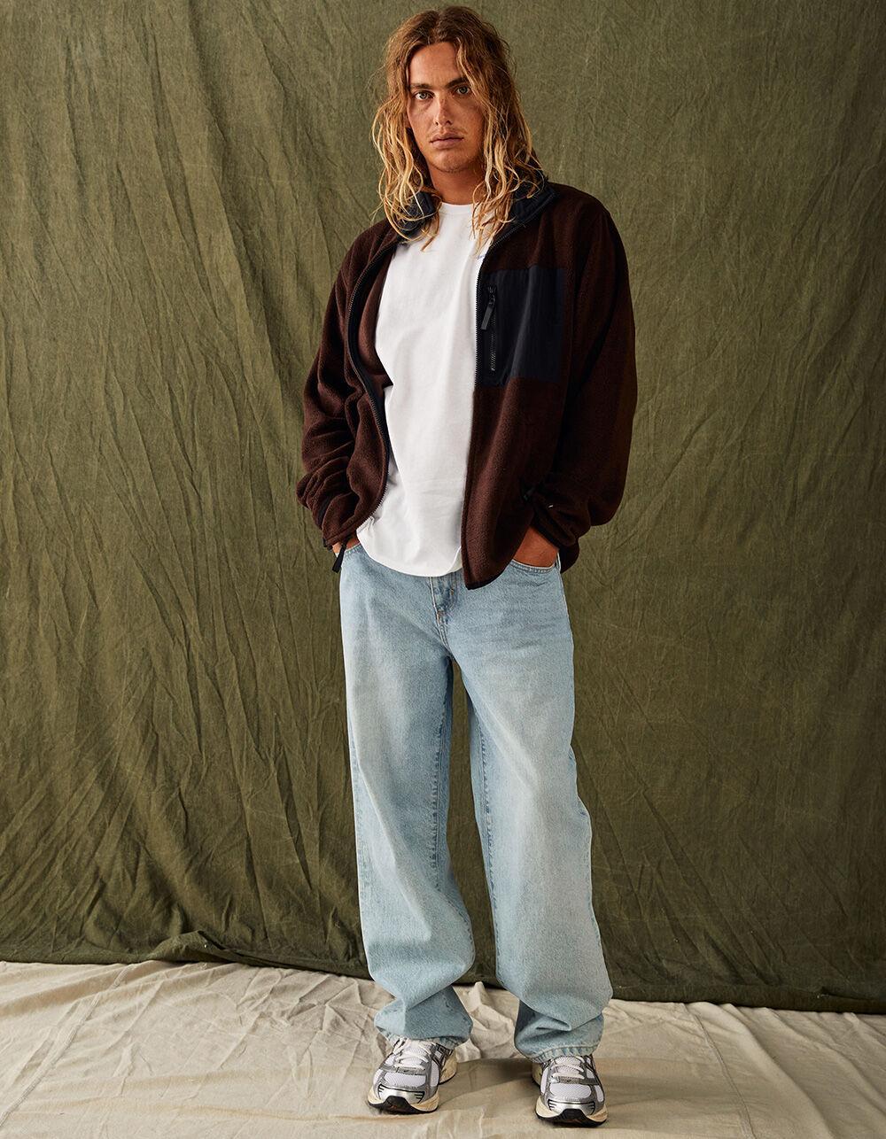 RSQ Mens Polar Fleece Jacket Product Image