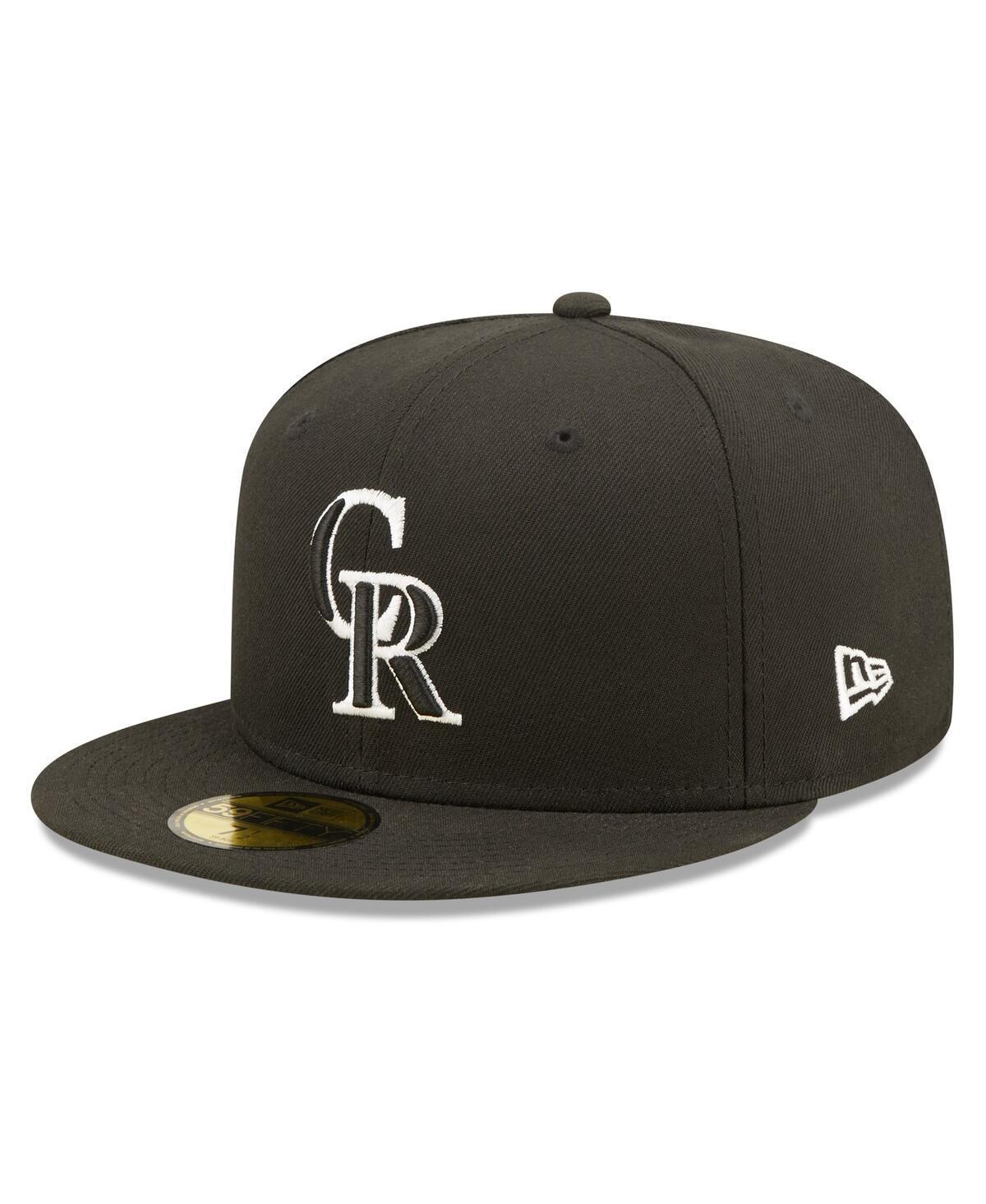 Mens New Era Colorado Rockies Team Logo 59FIFTY Fitted Hat Product Image